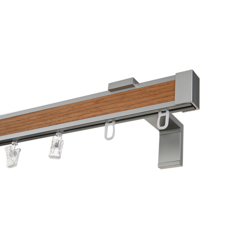 Karnisz Apartamentowy 34 mm pojedynczy Rose model LD