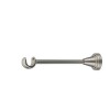 Wspornik pojedynczy otwarty chrom mat 19 mm 