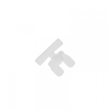 Blokada motylkowa do szyny PCV