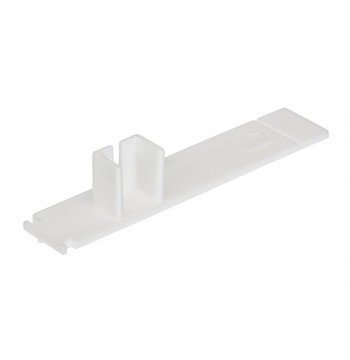 Dekiel lewy do szyny PCV