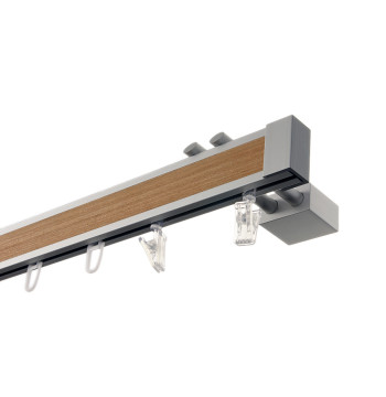 Karnisz Apartamentowy 34 mm pojedynczy Tik Klasik model KD 