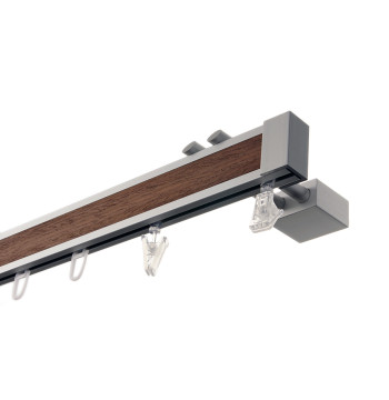 Karnisz Apartamentowy 34 mm pojedynczy Tik Prestiż model KD