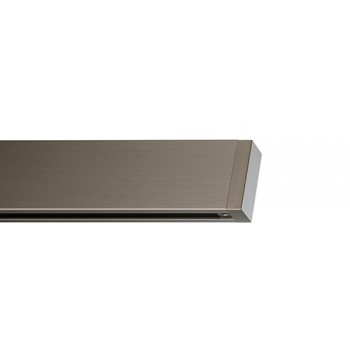 Apartamentowy 34 mm sufitowy pojedynczy Szampan szczotkowany długość 150cm test